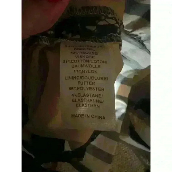 Adrianna Papell Women's Black Lace Sheath Dress Size 10 Party Cocktail - Picture 8 of 10